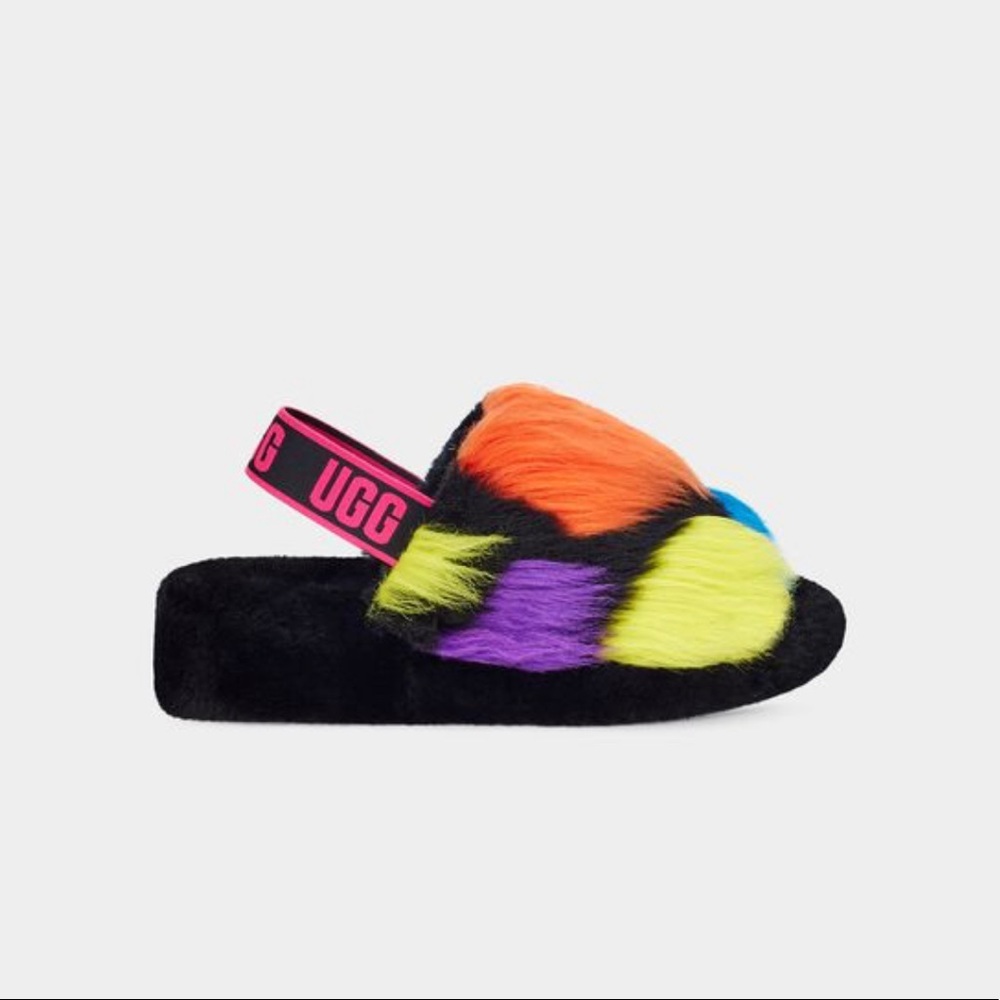 Fluff Yeah Party Spots slippers